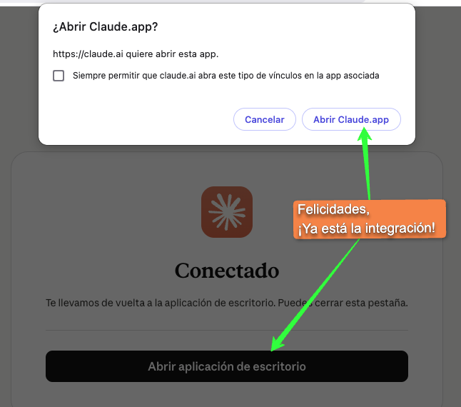 Integración lista
